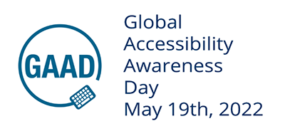 Graphic: Global Accessibility Awareness Day is Many 19th.